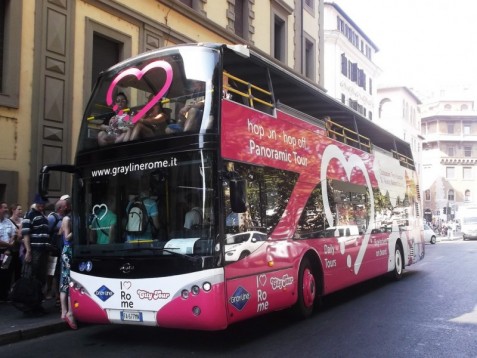 Rome bus tour kids (24 hours)