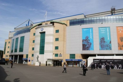 Visite du stade de Chelsea