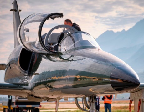 Vol en avion L-39 Albatros dans les Alpes italiennes - 45 minutes