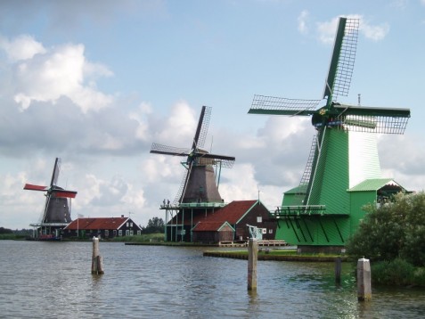 Windmill trip in Amsterdam (kids)