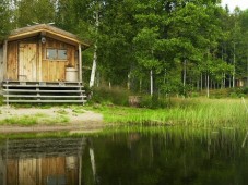 Escapade romantique d'une nuit dans la nature pour deux en Suède