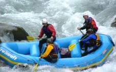 Rafting en eaux vives en Suisse