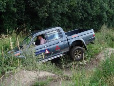 4x4 tout-terrain aux Pays-Bas