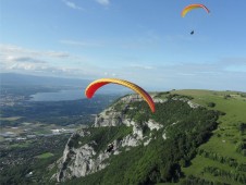 Baptême migrateur en parapente