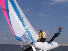 Catamaran varen