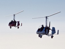 Tragschrauber fliegen im Raum Oldenburg