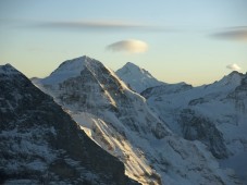 Vol touristique au-dessus de la Jungfrau – Suisse