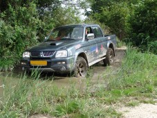 4x4 tout-terrain aux Pays-Bas