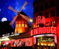 Moulin Rouge et menu Toulouse Lautrec