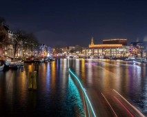 Croisière Nocturne sur les Canaux d'Amsterdam pour Deux